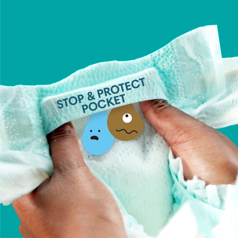 PAMPERS Active Baby Pieluszki jednorazowe 4 (9-14 kg) 132 szt - obrazek 7