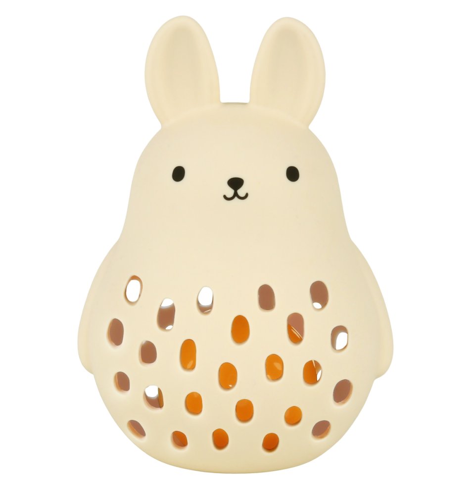 A Little Lovely Company - sonaglio in silicone - coniglietto