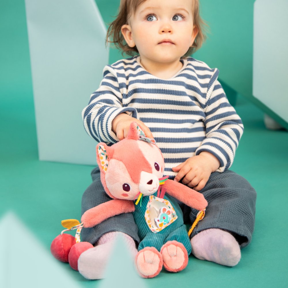 Lilliputiens – Jouet en tissu avec activités - chat Jeanne – Image 6