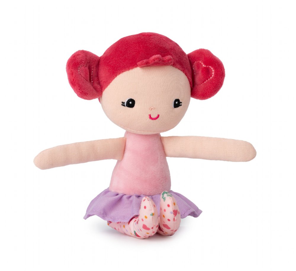 Lilliputiens - Sac à main en forme de cœur avec une poupée Aline – Image 3