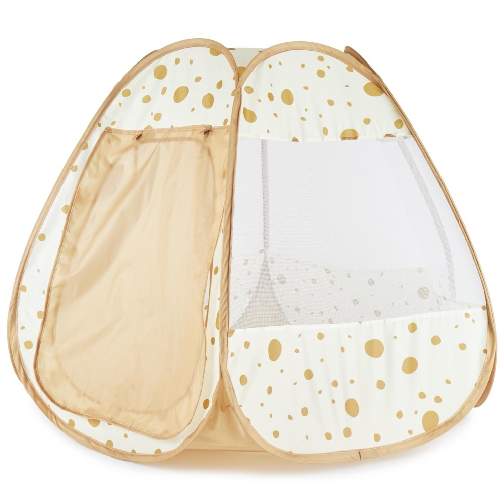 Bieco - Tenda da gioco automontante e box per palline 2 in 1 - dots - immagine 5