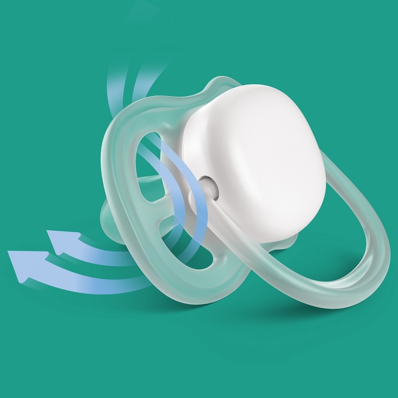 Philips AVENT Sucette Ultra air Texte 0-6m fille, 2 pièces – Image 6