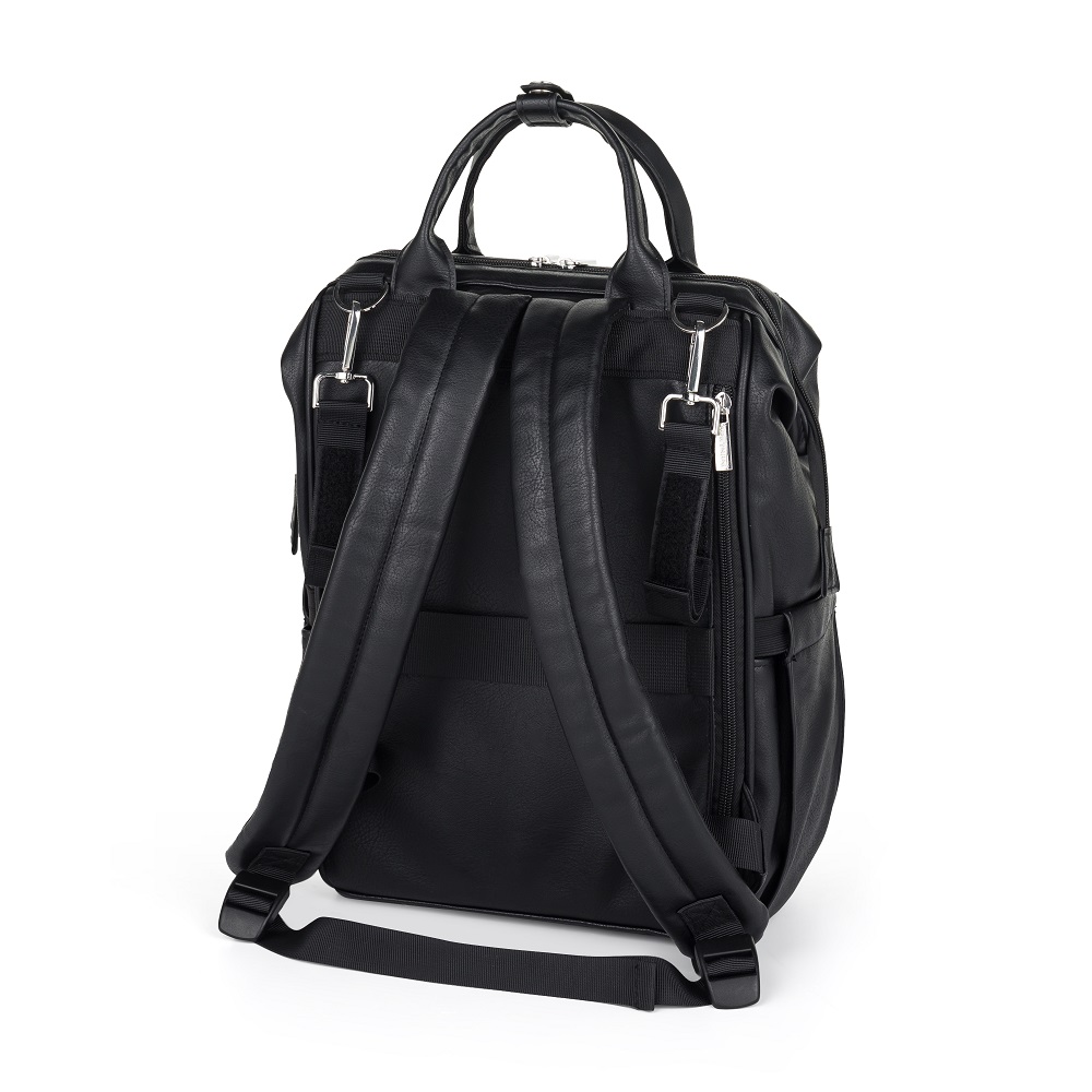 PETITE&MARS Zaino fasciatoio per passeggino Jasper Absolute Black - immagine 4