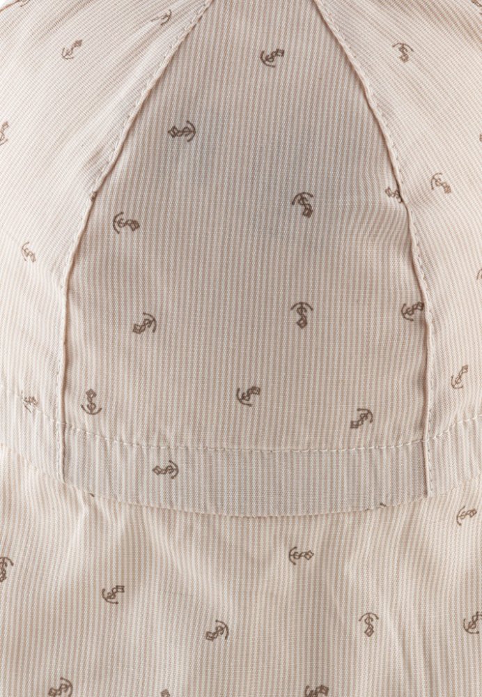 STERNTALER Cappellino con visiera e protezione per il collo, con lacci e filtro UV 30, marrone, ancore, bambino, 39 cm-3-4 anni - immagine 6