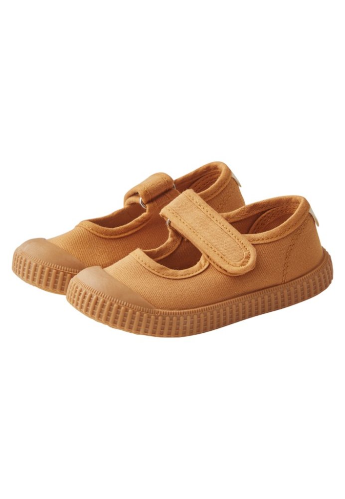 STERNTALER Chaussures basses antidérapantes à scratch marron uni taille 22 18-24 m
