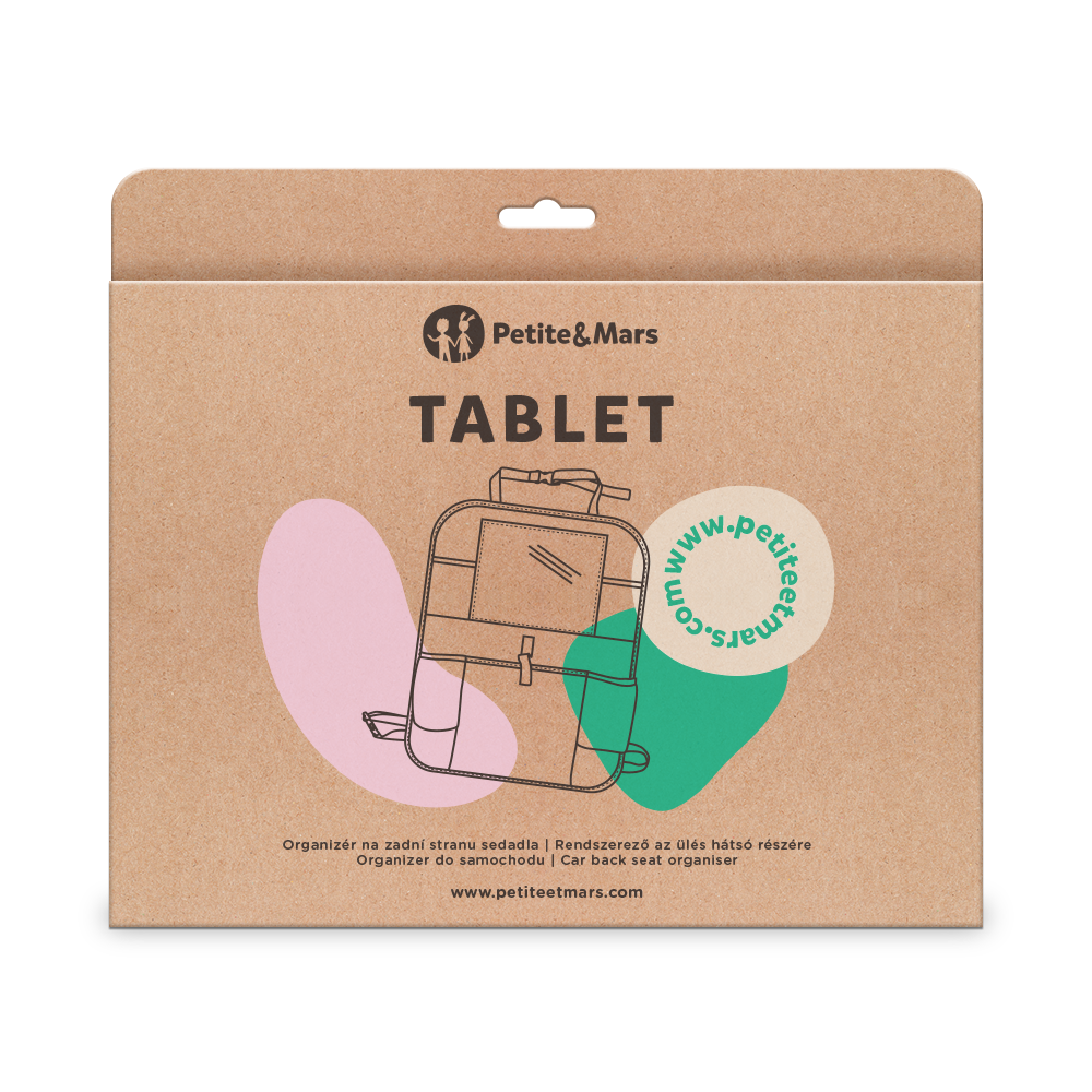 PETITE&MARS Organisateur pour siège arrière TABLETTE – Image 5