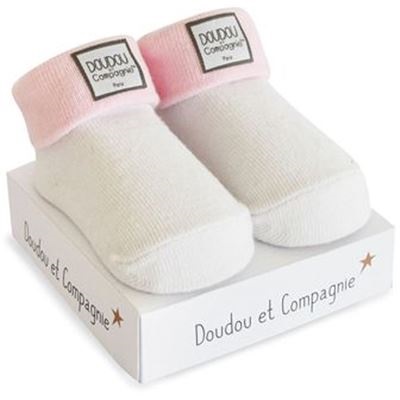 Doudou Geschenkset - Socken für Mädchen 0-6 Monate 1 Paar – Bild 5