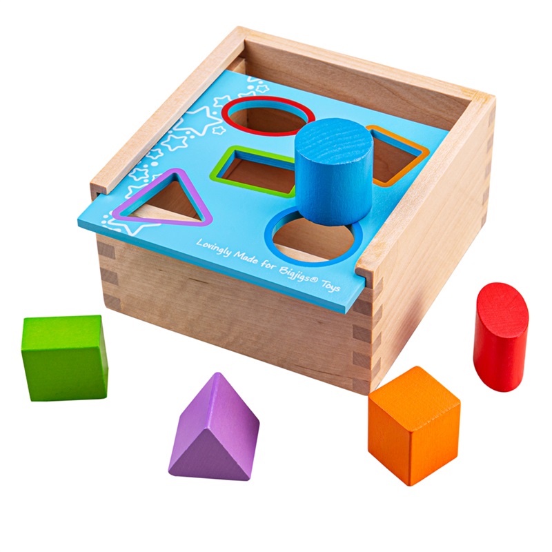 Bigjigs Toys Caja de Clasificación de Formas