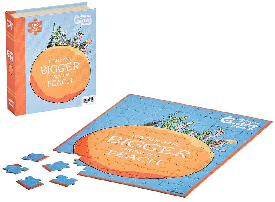 Puzzle Petit Collage Jakub i olbrzoskwini