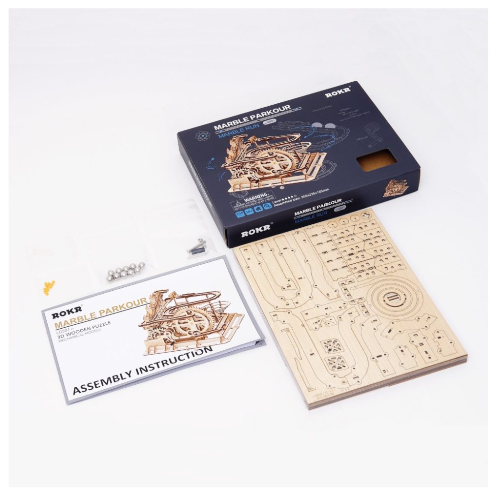 RoboTime 3D mechanická skládačka kuličkové dráhy Spirála (obrázek 8)