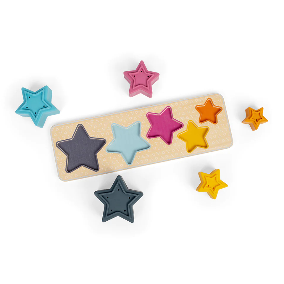 Bigjigs Toys Puzzle de encaje Estrellas