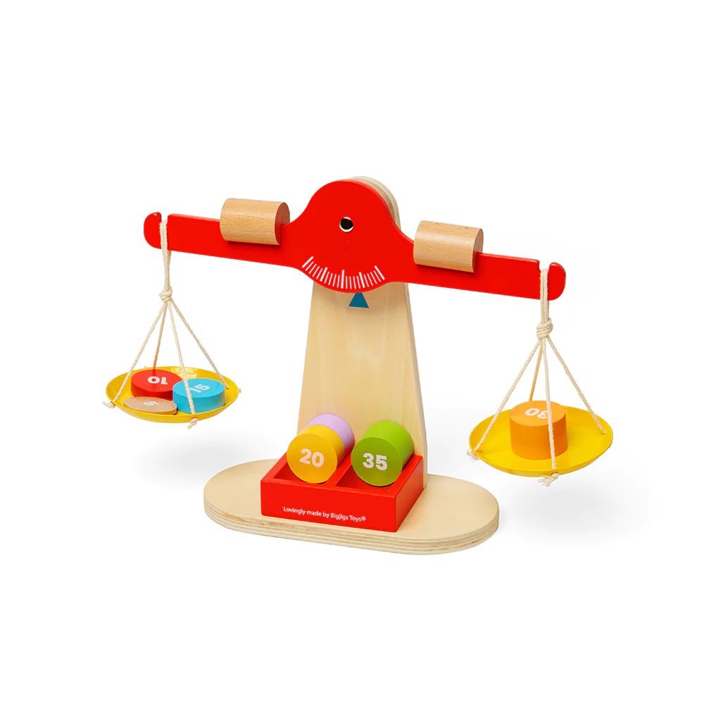 Bigjigs Toys Balance avec poids