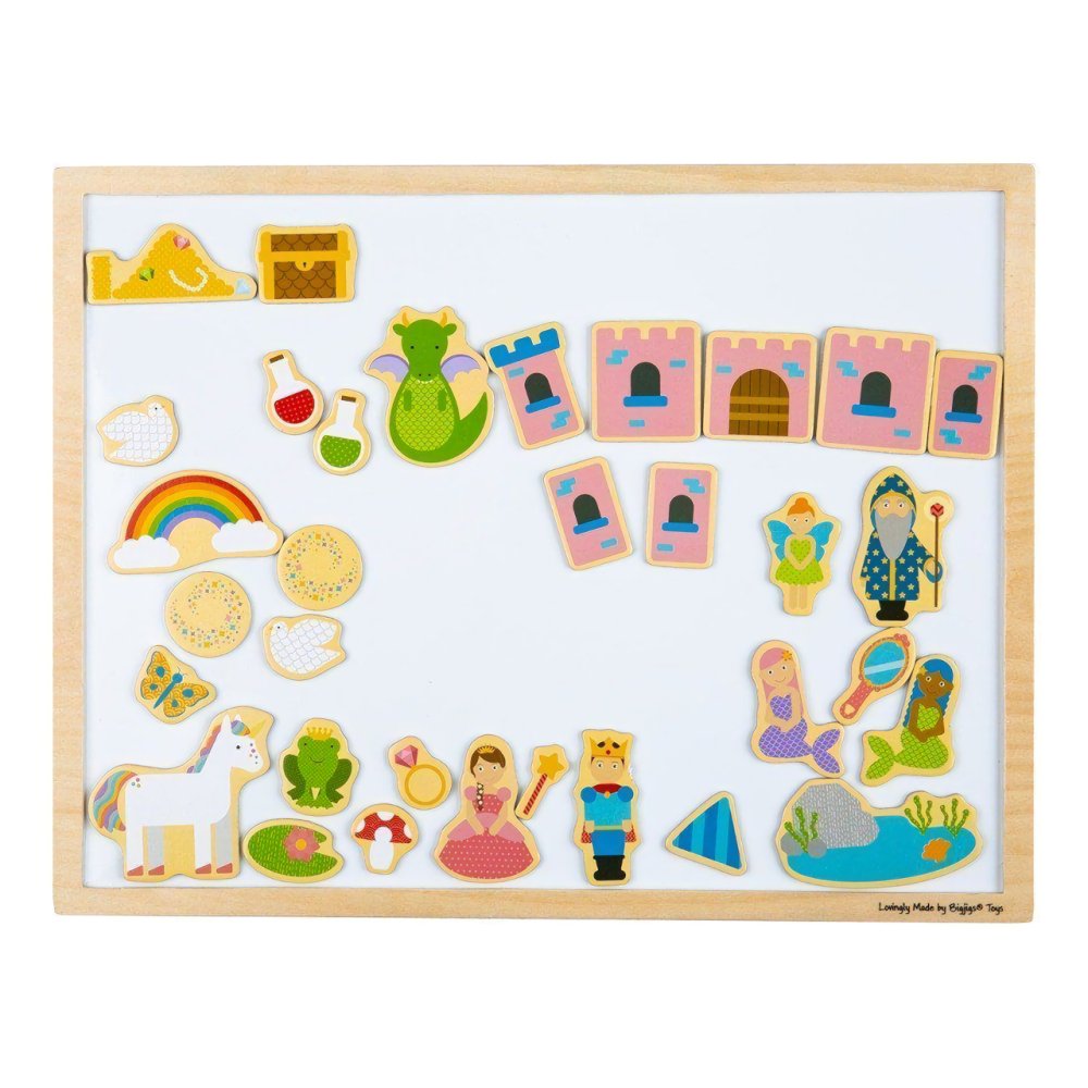 Bigjigs Toys Lavagna Magnetica in Legno - immagine 5