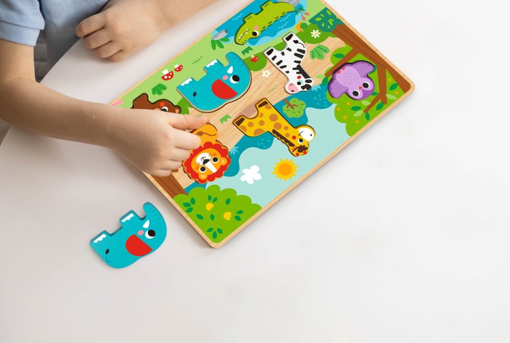 2Kids Toys Puzzle de encaje Animales - Imagen 3