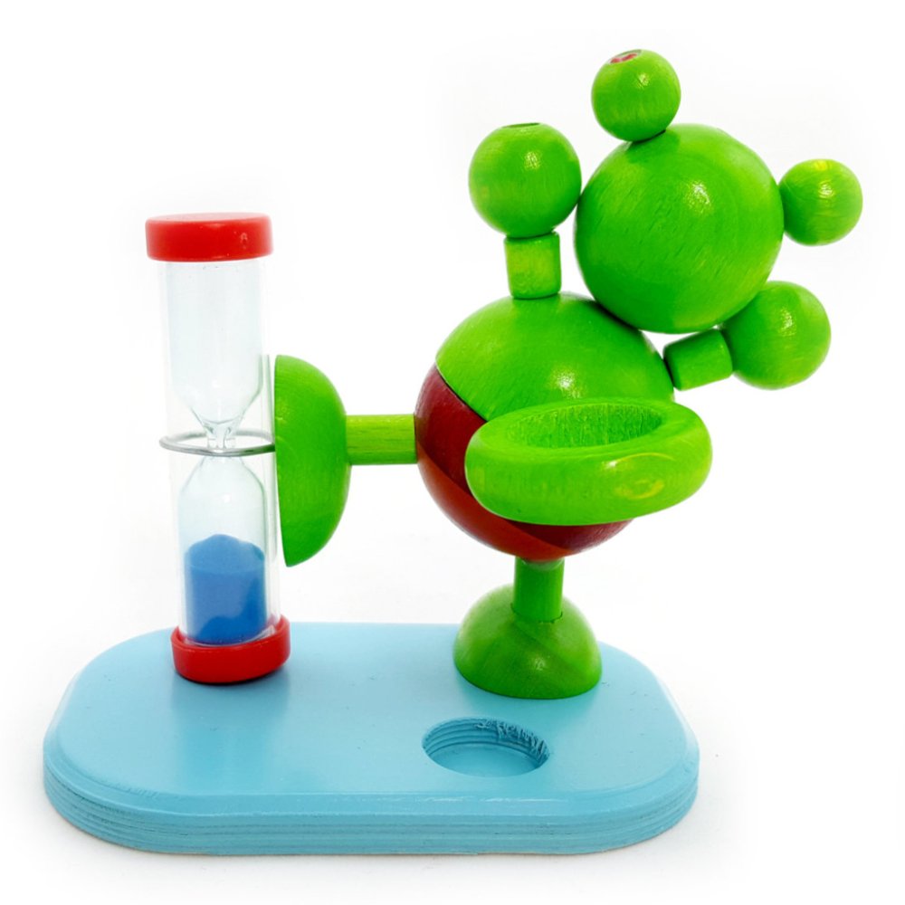 Hess Sanduhr Frosch zur Messung der Zahnputzzeit – Bild 3