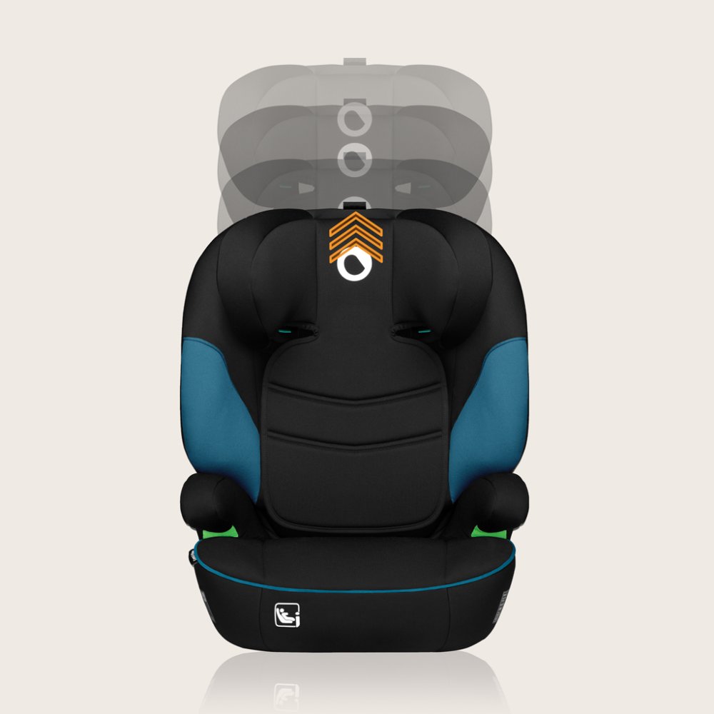 Siège auto LIONELO Lars i-Size (100-150 cm) Green Turquoise – Image 7