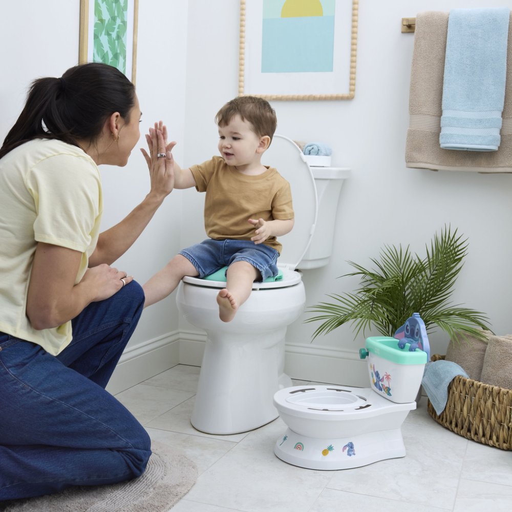 BRIGHT STARTS Kindertoilette mit Sound Stitch My Size Potty™ 18m+, bis 23kg – Bild 6