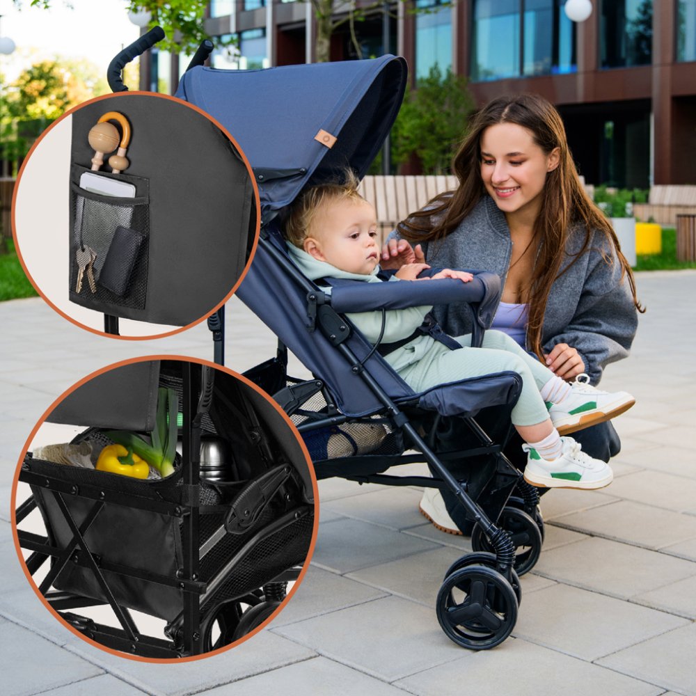 LIONELO Wózek golfowy Elia Grey White - obrazek 5