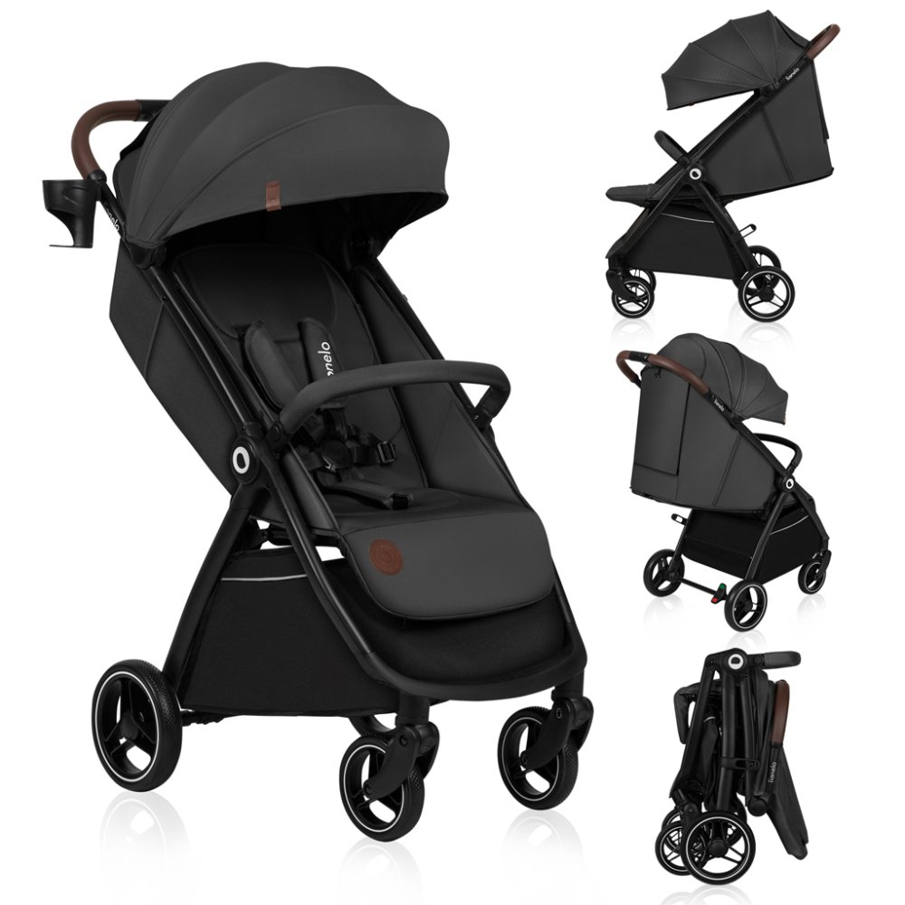 LIONELO Sport Kinderwagen Ingrid Grey Stone