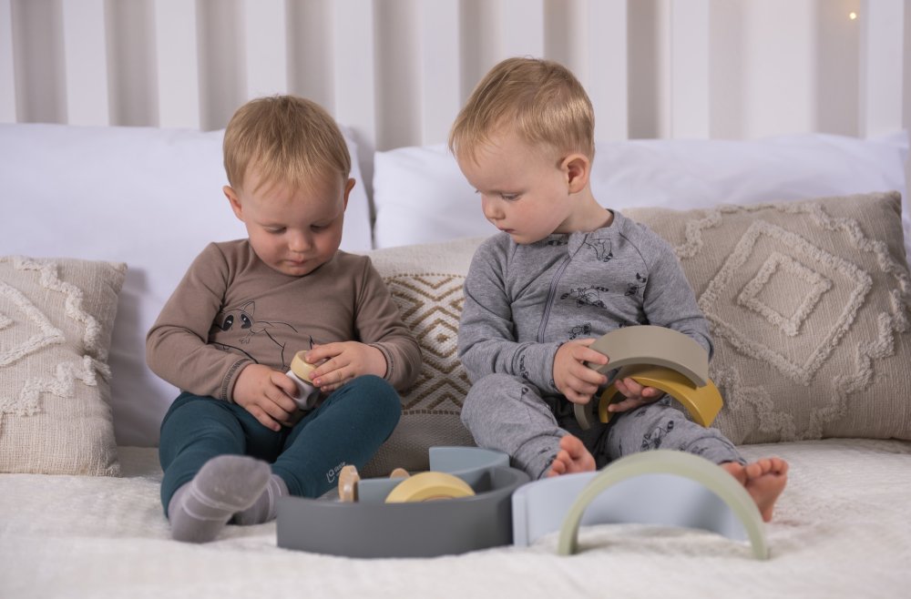 Tutina scivolo DR TISK bordi Outlast® - mélange grigio/procioni mélange grigio 98 - immagine 7