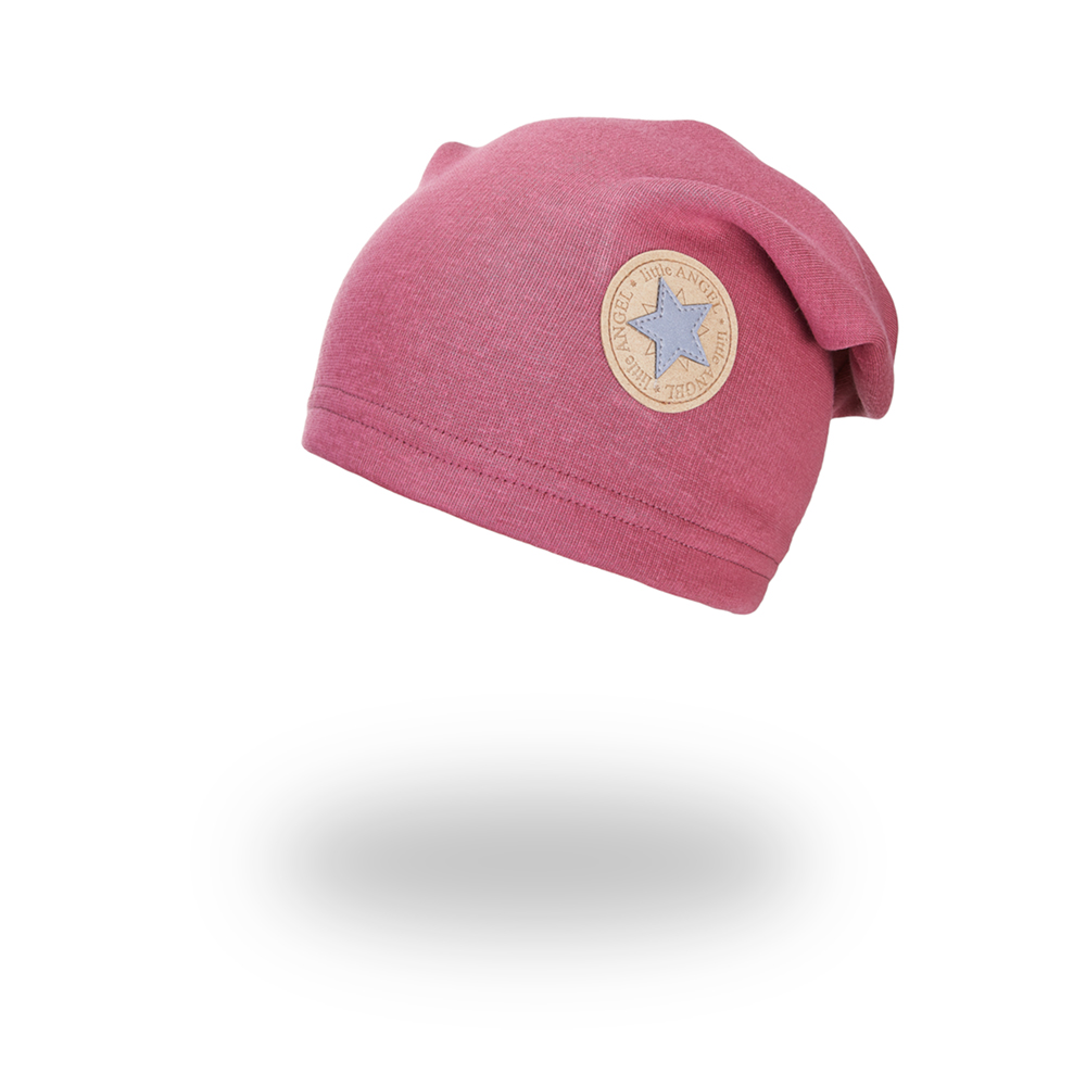 Beanie slouch warm - dkl.altrosa 3 | 42-44 cm