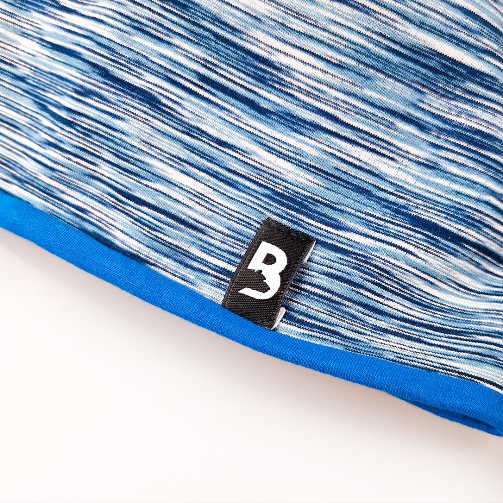 Mütze mit Outlast® gefüttert - blau meliert/blau royal 7 | 58-62 cm – Bild 2