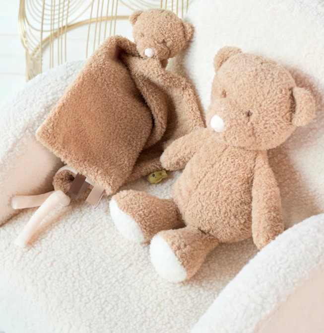 NATTOU Hračka plyšová Teddy medvídek 30 cm, 0m+ (obrázek 3)