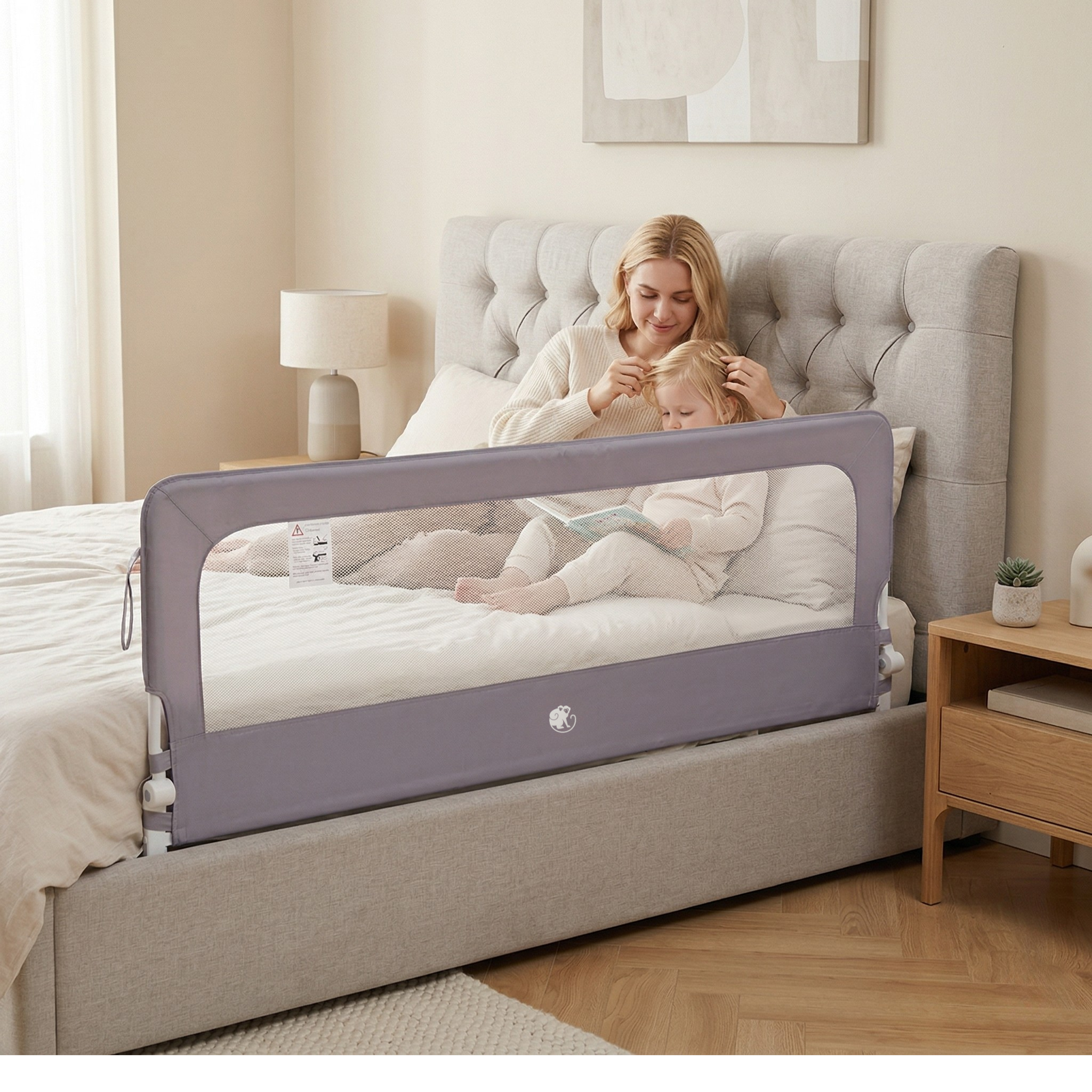 Zábrana na postel Monkey Mum® Flip - 150 cm