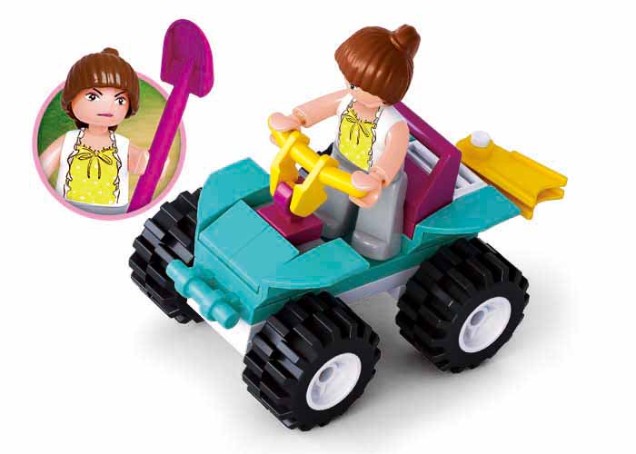 Sluban Girls Dream Holidays M38-B0599 Plážová čtyřkolka (obrázek 2)
