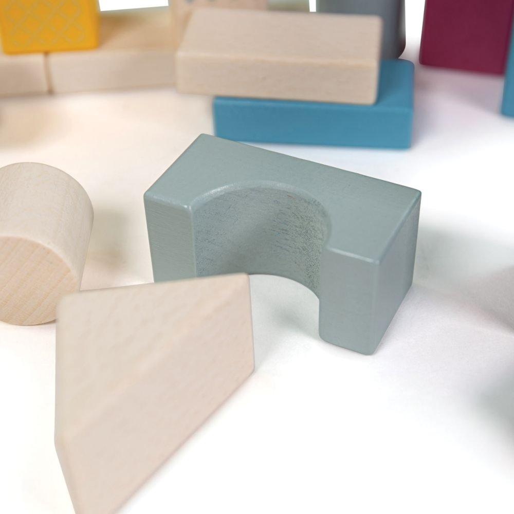 Bigjigs Toys Kyblík s kostkami 50 ks (obrázek 11)
