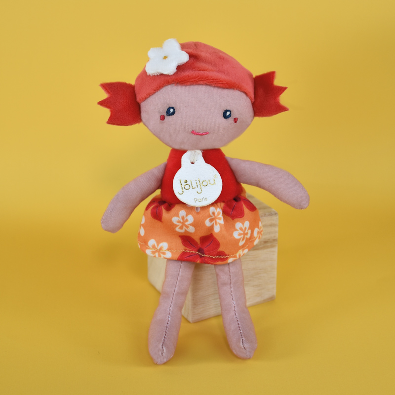 Doudou Jolijou Panenka Léna 16 cm žlutá (obrázek 3)