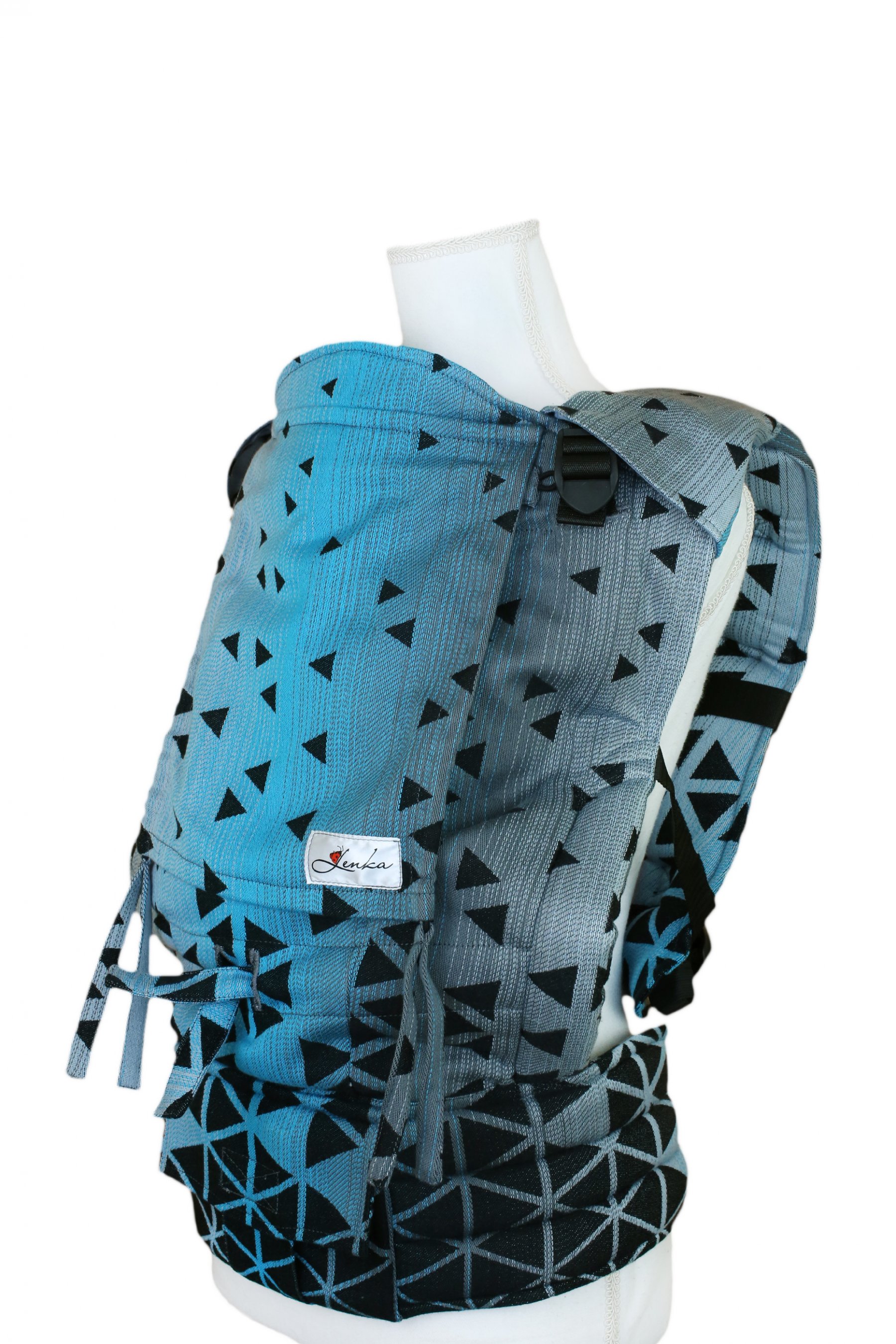 Baby Carrier Be Lenka 4ever - Triangle - Sapphire Classic, No Crossing