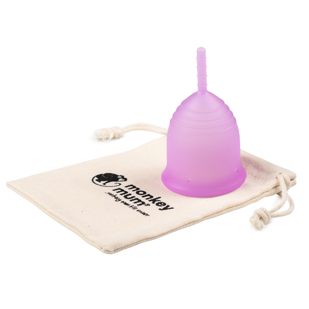 Monkey Mum® Menstrual Cup - Smooth Jessica - S Light Green