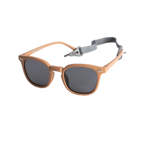 Monkey Mum® Children's Sunglasses - Clever Tiger - Multiple Colours Beige