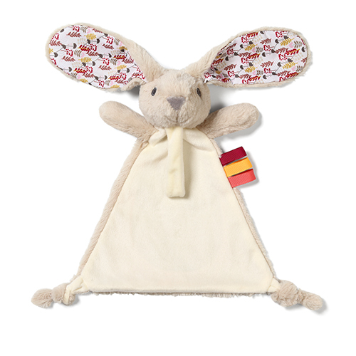 BABYONO Huisdier Met Speenhouder Bunny Milly 0m+