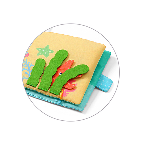 BABYONO Libro sensoriale Mondo del mare 0m+ - immagine 4