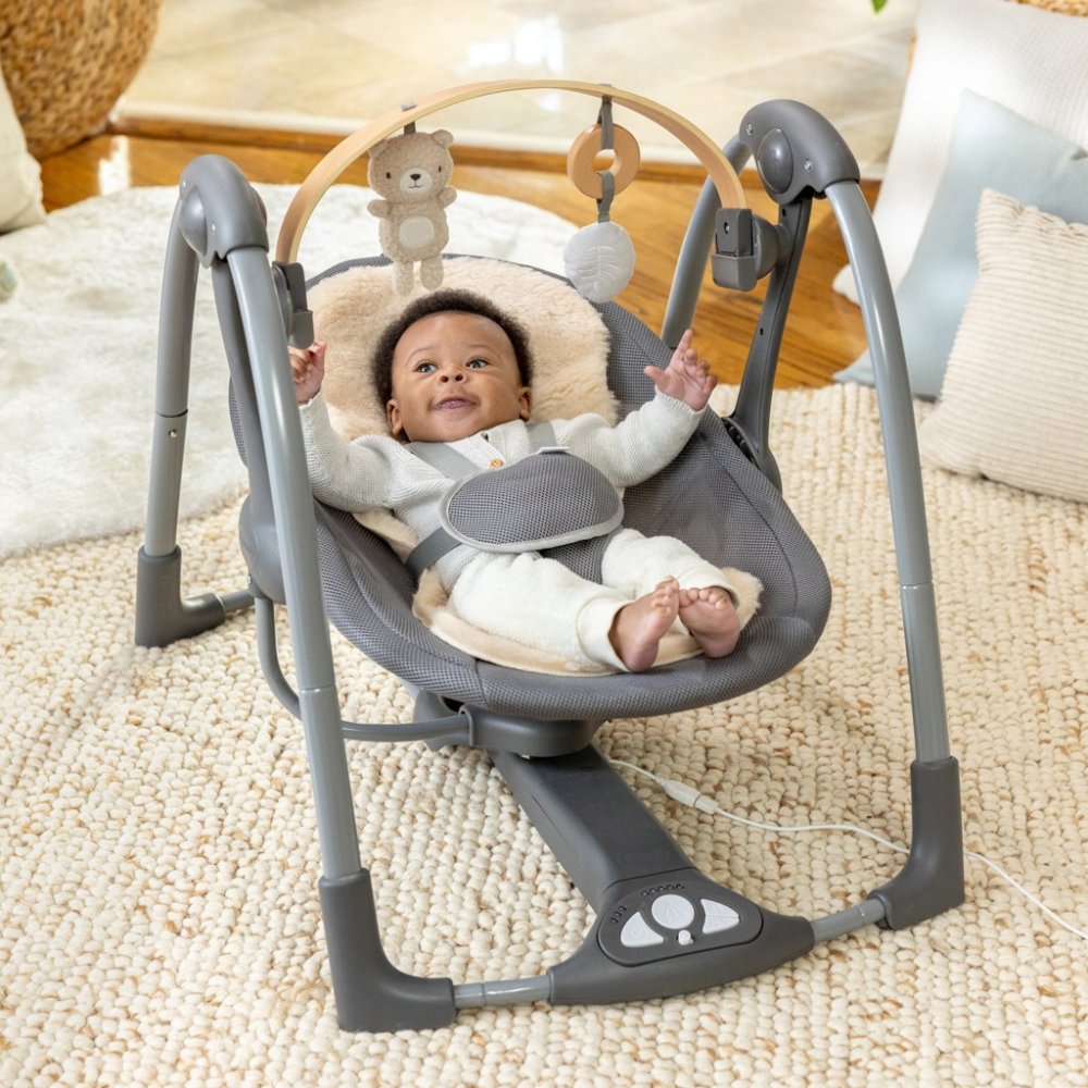 INGENUITY Swing Convertible Vibrating With Melody Every Season™ Chic Boutique™ 0m+ Up To 9 Kg