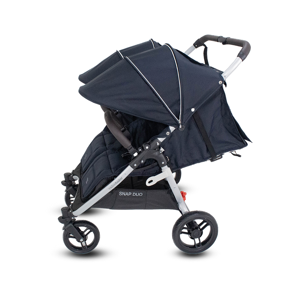 VALCO BABY Twin Stroller Snap Duo Elite Navy