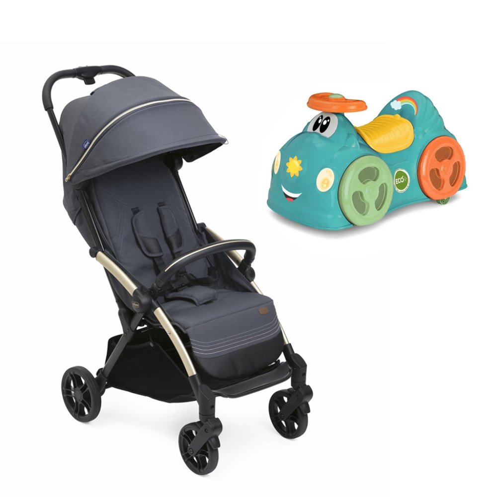 CHICCO Sportvagn Goody Xplus - Dark Shadow + Gratis Chicco All Around Studsare