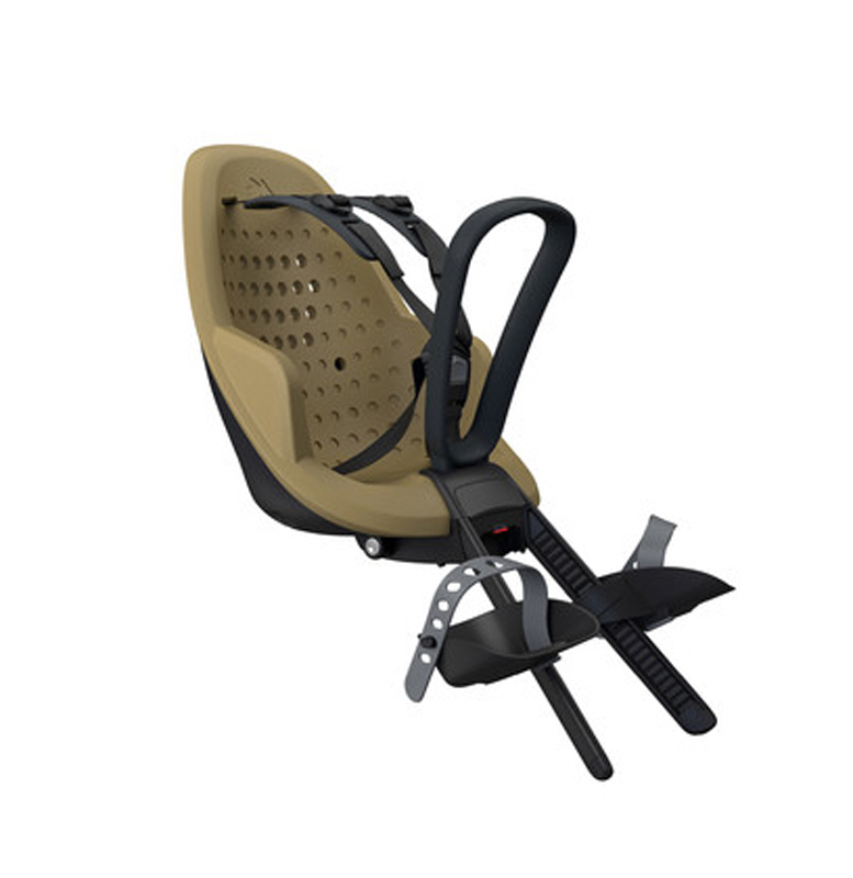 THULE Fahrradsitz Yepp 2 Mini – Frontmontage – Fennel Tan