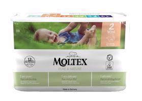 MOLTEX Pure&Nature Disposable Diapers 2 Mini (3-6 Kg) 38 Pcs