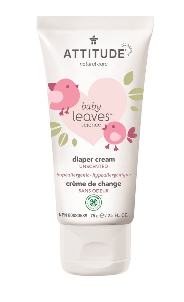 ATTITUDE Baby Leaves Zinc Cream For Bruises Without Fragrance 75 Ml