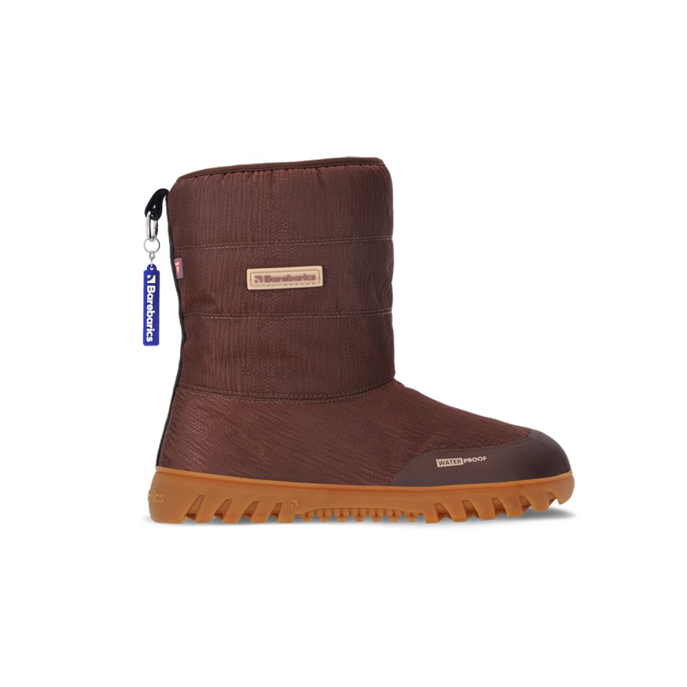 Zimní Barefoot Boty Barebarics PolarStride - Copper Brown 43 Brown