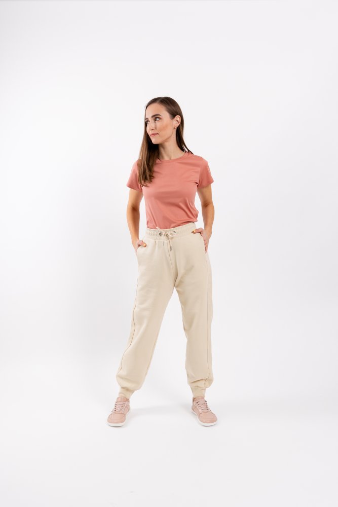 Dámské Tričko S Kulatým Výstřihem Be Lenka Essentials - Salmon Pink XL Pink