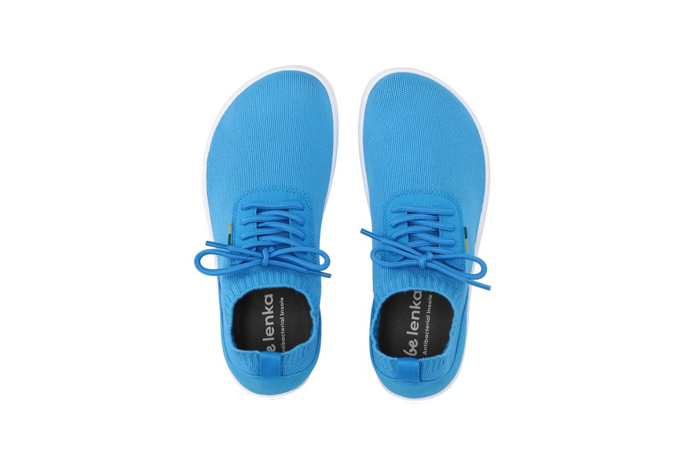 Adidași Barefoot Be Lenka Stride - Albastru și Alb 39 Blue