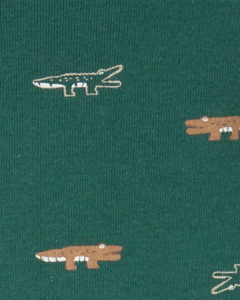 Body à manches longues CARTER'S Bleu/Vert Safari garçon 4 pièces 18 m/taille. 86 – Image 4