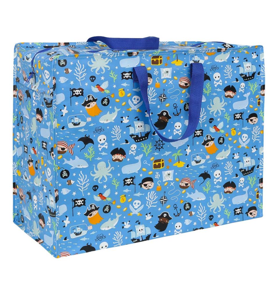 A Little Lovely Company - Borsa contenitore XL - pirati