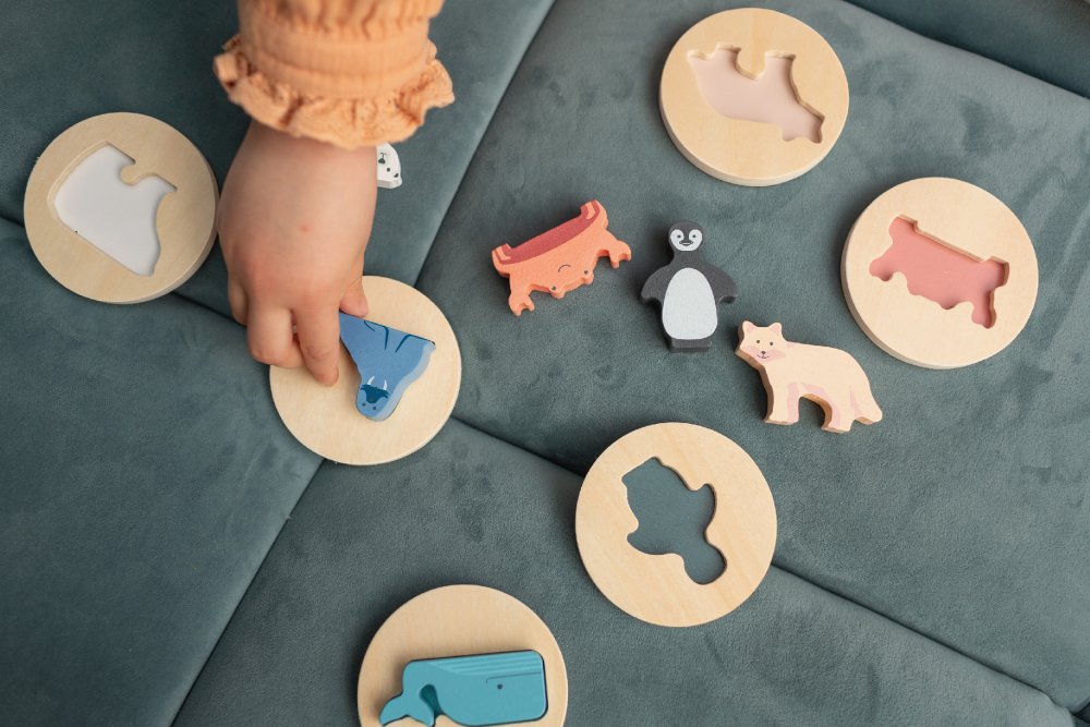 Puzzle d'encastrement en bois – Image 6