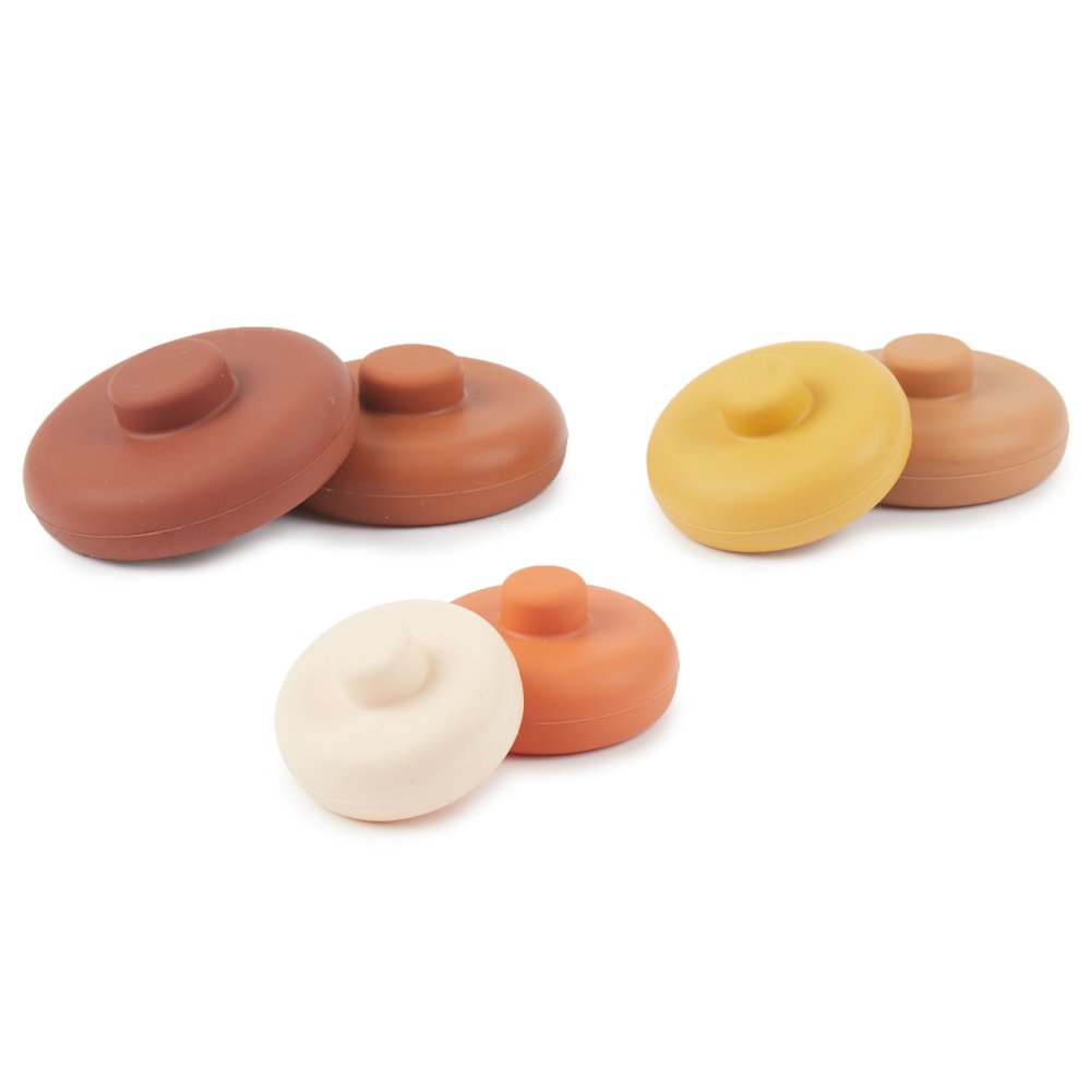 Bieco - Tour à empiler en silicone - Chocolate Bliss – Image 3