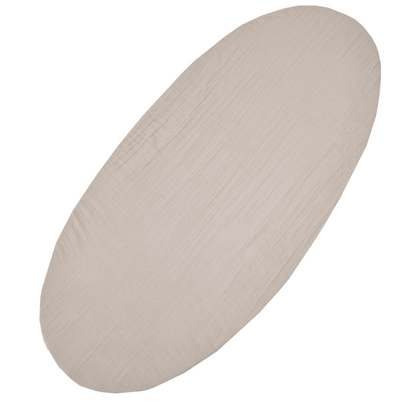 EKO Prześcieradło muślinowe z gumką Powder Rose 40x80 cm
